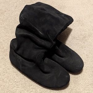 Black Charlotte Russe Mid Calf Boots